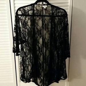 Black Lindsay Cardigan- Lularoe
